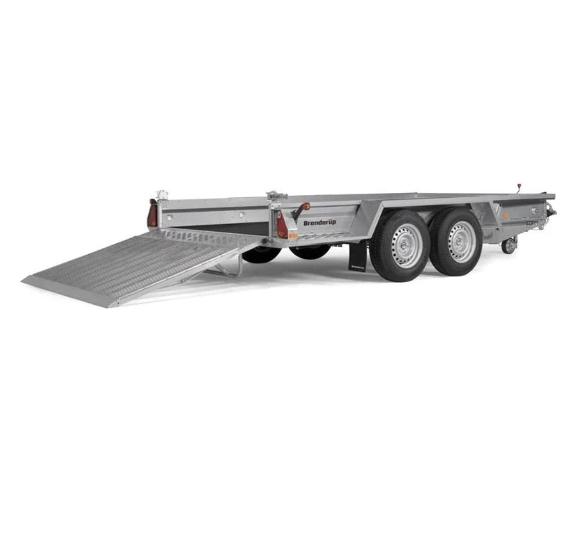 Remorque porte-engins BRENDERUP 3,60 m x 1,79 m 3500 kg