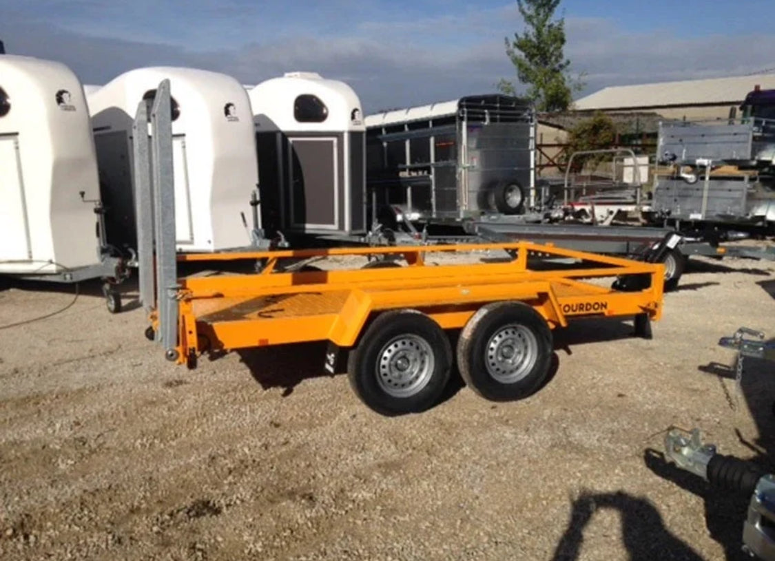 Remorque porte-engins Gourdon CP35 340 x 165 cm PTAC 3500 kg