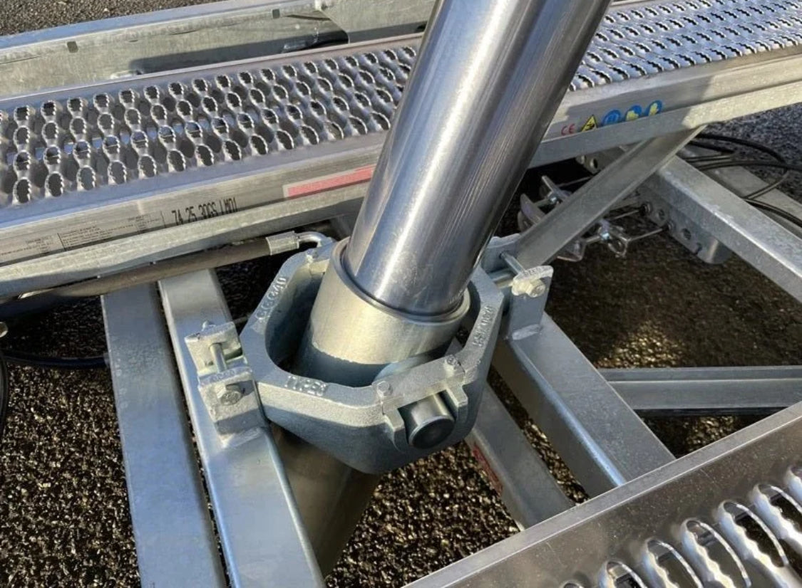 Remorque benne triaxiale Saris K3 406 x 204, 3500 kg