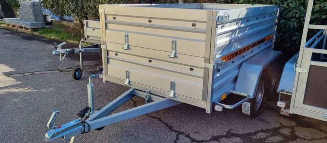 Remorque à bagages Jalon à deux essieux, PTAC 750 kg