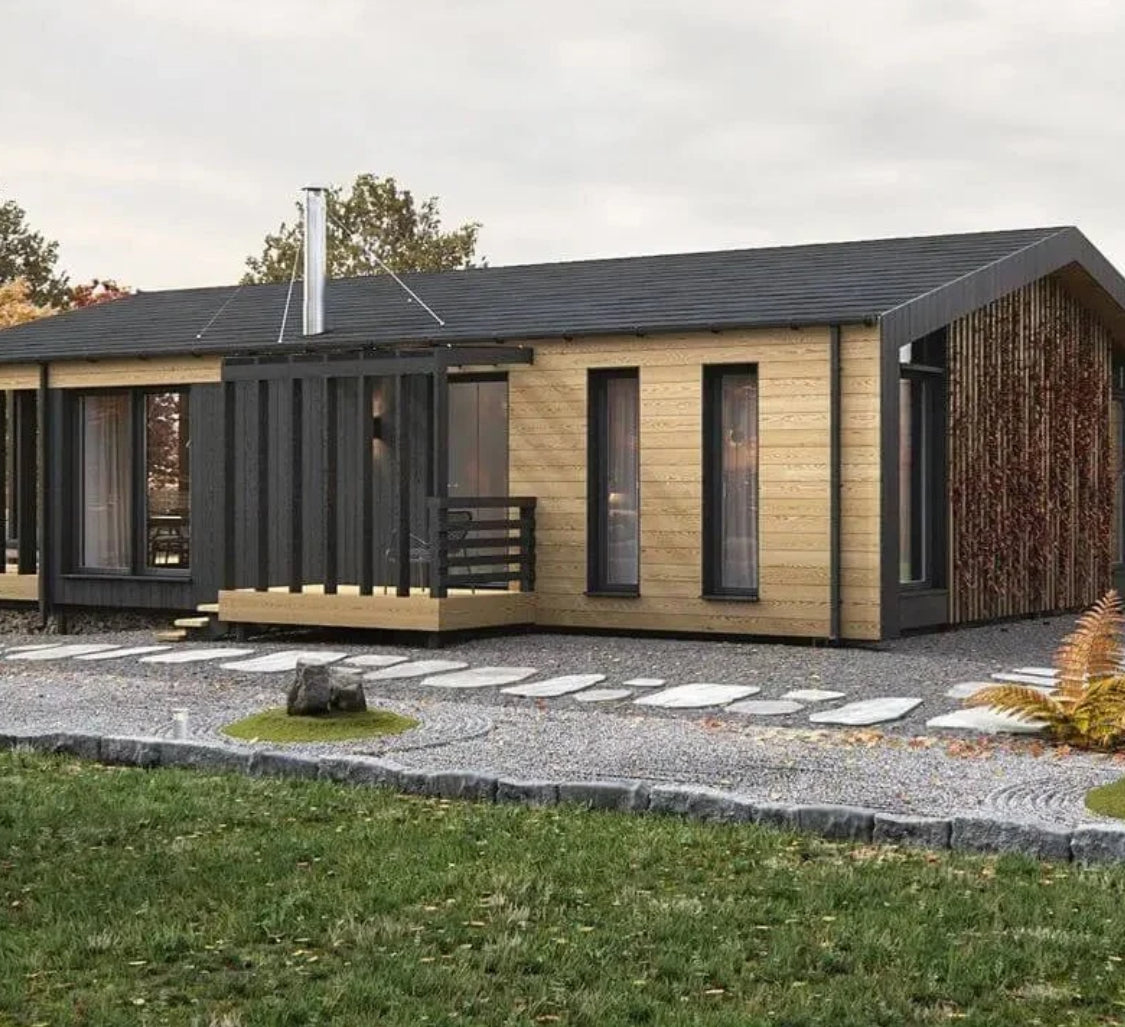 Chalet préfabriqué K-Home-M-80 disponible dès maintenant