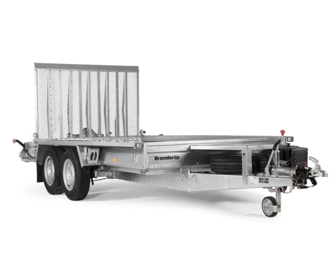 Remorque porte-engins BRENDERUP 3,60 m x 1,79 m 3500 kg