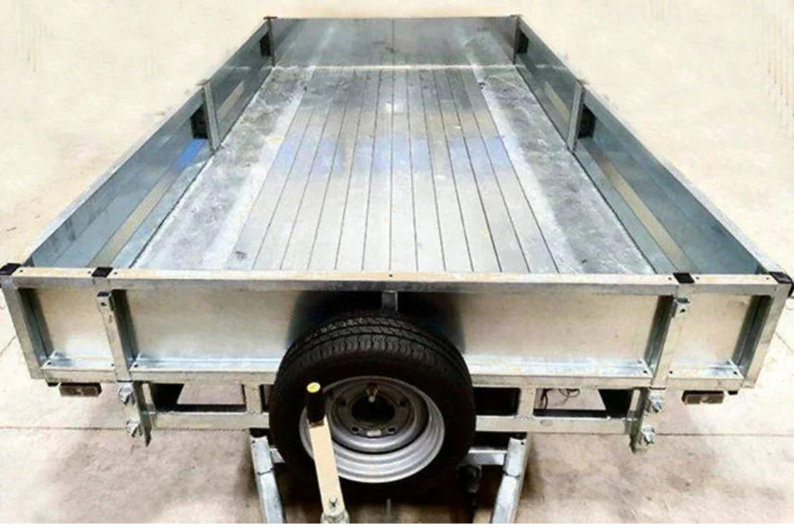 Remorque benne Indespension à 2 essieux – PTAC 2700 kg