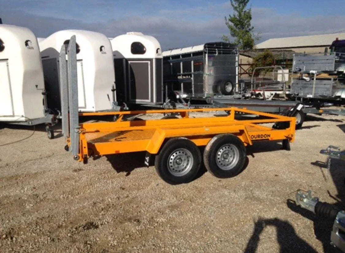 Remorque porte-engins Gourdon CP35 340 x 165 cm PTAC 3500 kg