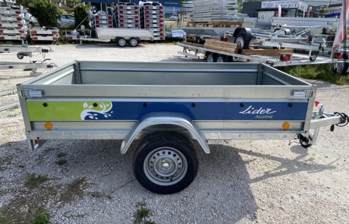 Remorque Lider Palermo 233 x 132 cm 500/750 kg