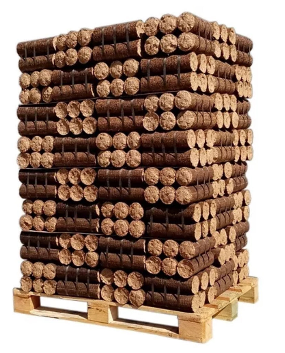 Bois compressé – bois dur + bois tendre – palette de 960 kg