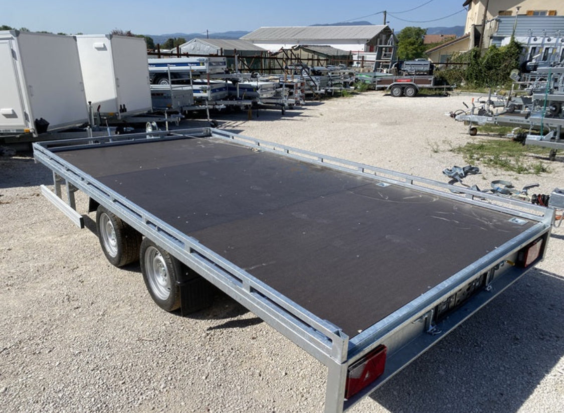 Plateforme fixe + rampes d'accès Boro ATLAS 4,5 m x 2 m 3 500 kg