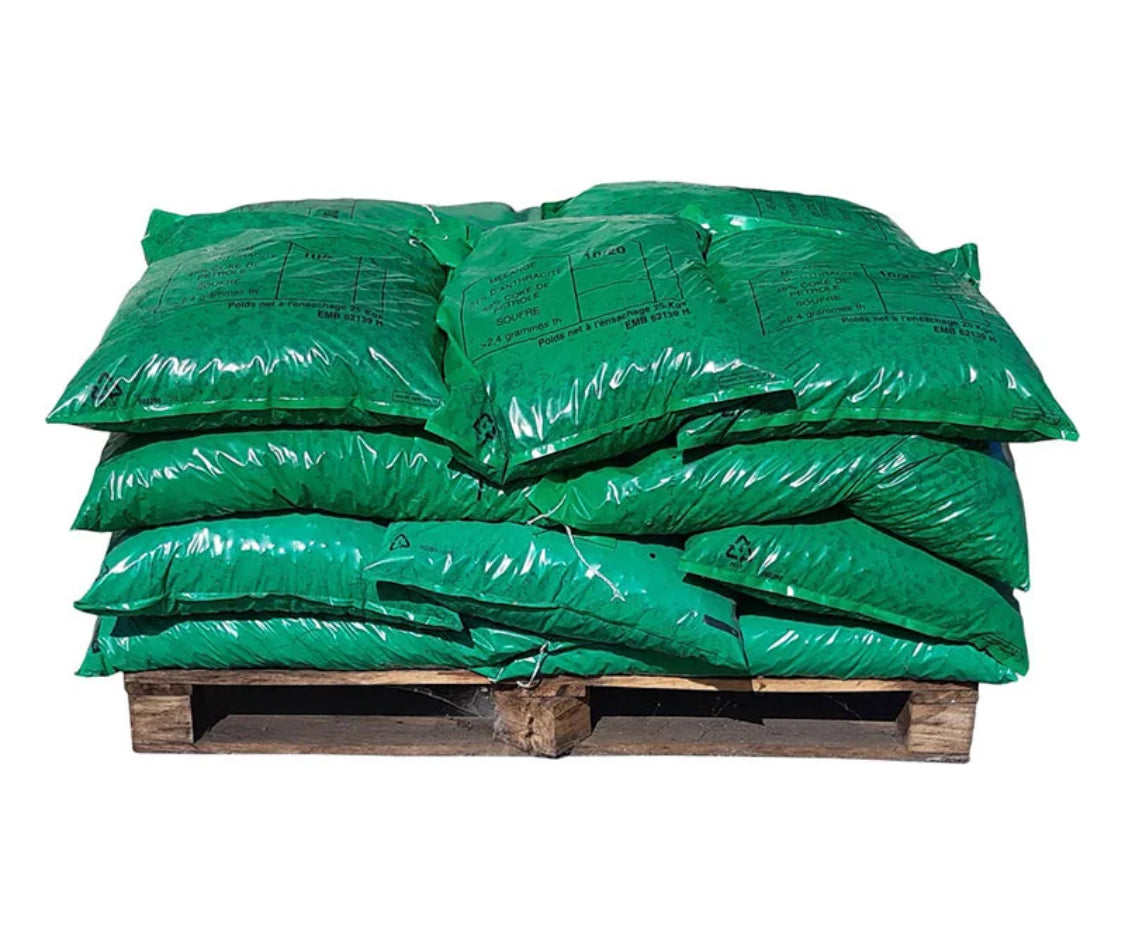 10/20 Anthramix superior – 1/2 palette de 20 sacs de 25 kg chacun
