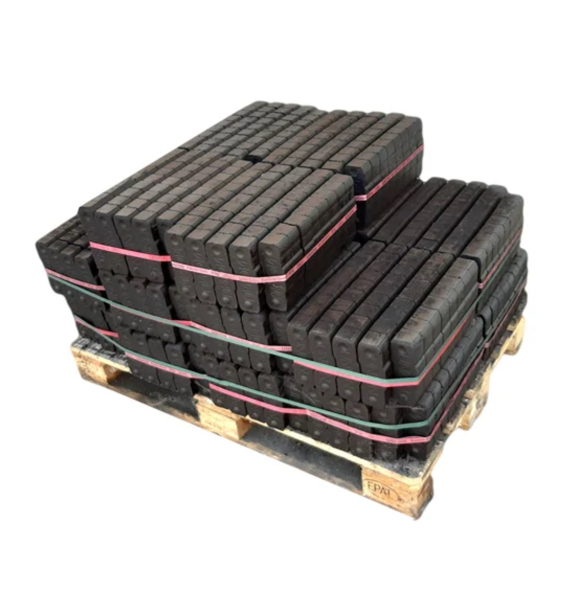 1/2 palette de briquettes de lignite – 20 paquets de 25 kg chacun