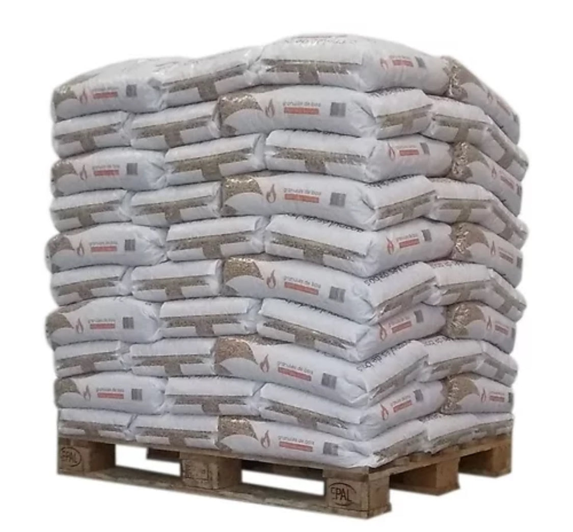 SunPower Pellets – Palette de 70 sacs de 15 kg