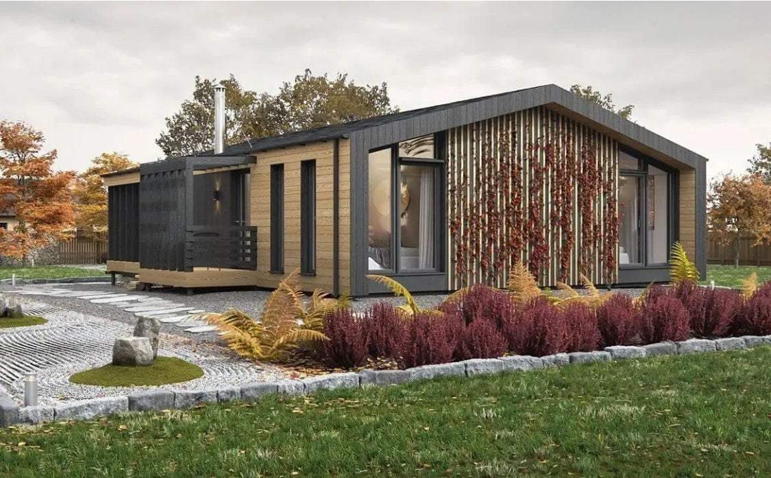 Chalet préfabriqué K-Home-M-80 disponible dès maintenant