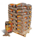 Granulés de bois Crépito – Palette 72 sacs de 15 kg