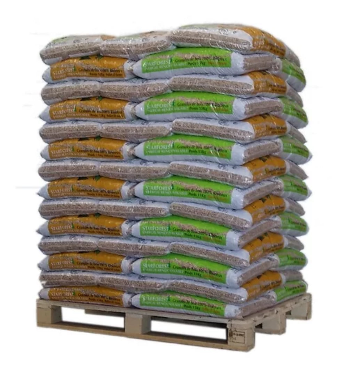 Pellet Starforest – palette de 70 sacs de 15 kg
